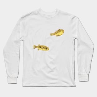 Pea Puffers - BB Puffers - Mini Puffer Fish Long Sleeve T-Shirt